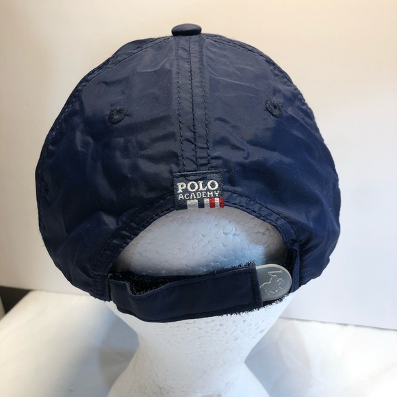 Polo Academy Canvas adjustable hat, boys ladies small Navy English Bay Tradition - Picture 3 of 12